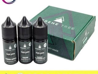 Serene Tree Delta-9 THC Grape Vape Juice 1200mg In Pakistan | 03001597757